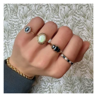 Saffier & opaal, de magische combi 🦋 Nu in de shop!